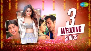 Top 3 Wedding songs  Aaj Sajeya  Gud Naal  Tunu Tunu  Alay F  Sonam Kapoor  Kriti Kharbanda [upl. by Eriha578]