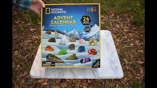 Opening the National Geographic Advent Calendar [upl. by Josephina609]