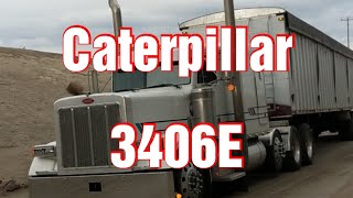 Cat 3406E Straight Piped Loaded Leaving the Grain Elevator  Peterbilt 379 [upl. by Heddi45]