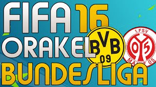 BORUSSIA DORTMUND vs FSV MAINZ 05  FIFA 16 BUNDESLIGA ORAKEL  Lets Play Fifa Gameplay [upl. by Lyndsey985]