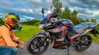 Lifan KPR 165R NBF2 EFI CBS First Impression Review By BikeWala Esti [upl. by Katt]