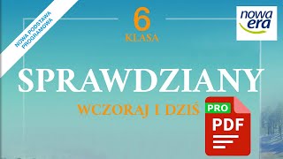 Sprawdziany z historii klasa 6 PDF WCZORAJ I DZIŚ [upl. by Nickerson661]