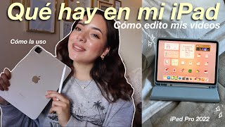 QUÉ HAY EN MI iPAD PRO⭐️ cómo edito en Final Cut Pro  accesorios [upl. by Airotcivairam]