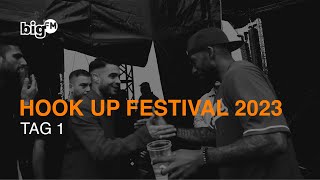 Reece goes Backstage  HOOK UP FESTIVAL 2023 DAY 1 mit RAF Camora amp Bonez MC und Jamule VLOG [upl. by Einimod217]