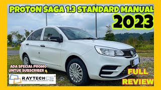 FULL REVIEW PROTON SAGA 13 STANDARD MANUAL 2023 [upl. by Rox]