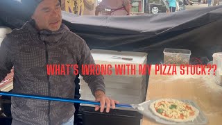 Pizza Stuck or Sticking on table How to fix  tipsAdvices [upl. by Nye686]