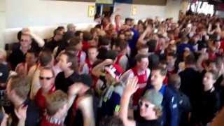 Afterparty Vak410 op de omloop na AjaxWillem ll [upl. by Hanover]