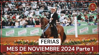 👏🏻 Prográmate para las Exposiciones Equinas de Noviembre 2024  PARTE 1 ✅ [upl. by Marja]