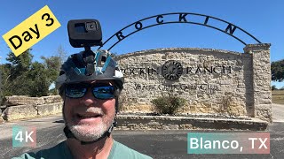 Day 3 E Biking in Rockin J Ranch Blanco Texas [upl. by Enomas]