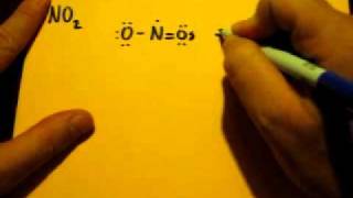 Lewis Dot Structure of NO2 Nitrogen Dioxide [upl. by Gibbs]