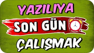 Yazılıya Çalışmayı Son Güne Bırakanlar İzlesin ✍🏻 6Sınıf Taktikleri [upl. by Havelock]