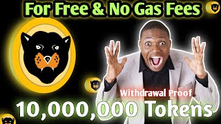 How To Earn 10000000 Wakanda Inu Tokens Daily For Free  No Gas Fees [upl. by Redan973]