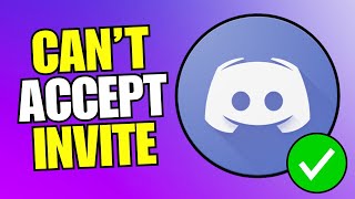 How To Fix Cant Accept Discord Invite Unable To Join Server [upl. by Cheslie]