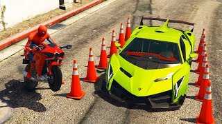 Yarış Motorları ve Yarış Arabalar Zamana Karşı Yarışıyorlar  GTA 5 [upl. by Kegan]