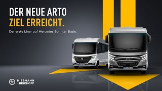 NIESMANNBISCHOFF  Der neue Arto  Der erste Liner auf Mercedes Sprinter Basis Ziel erreicht [upl. by Aciretahs]