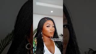 Premium braided wigs for Queens lacewigs braidedwigs nanotwist sisterlocs [upl. by Tanney342]