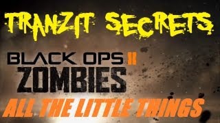 Tranzit Zombies Secrets Secret Path to the Church amp Town Green Run Location RAGE and More [upl. by Nnylylloh]