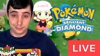 LIVE POKÉMON BRILLIANT DIAMOND  FEVEREIRO ESPECIAL POKÉMON DO GUIOSS [upl. by Isidro]