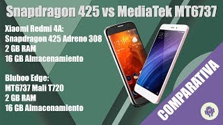 Snapdragon 425 vs MediaTek MT6737 🥊🥊 test Antutu benchmark 🚀 y Asphalt Xtreme 🚗🚓 [upl. by Asyram]