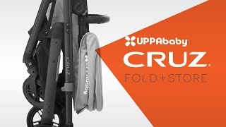 UPPAbaby Cruz Stroller  Fold [upl. by Garibull]