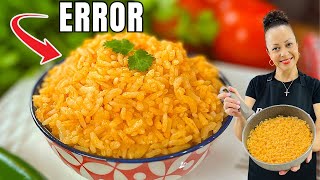 Cómo Hacer ARROZ ROJO MEXICANO Perfecto Paso a Paso [upl. by Syla743]