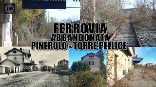 FERROVIA ABBANDONATA PINEROLO  TORRE PELLICE La percorro tutta e vi narro la sua storia [upl. by Hussey56]