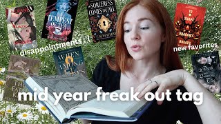 midyear freak out tag 🏹 best and worst books so far in 2024 disappointments anticipated reads [upl. by Doniv]