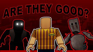 SCP Roblox Games Ranked and Reviewed [upl. by Veradia28]