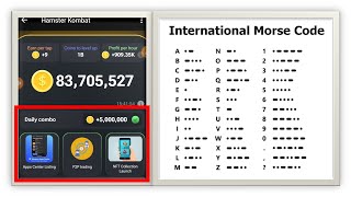 Hamster 🐹 Kombat  Daily Combo amp Daily Cipher Guide💥🔐 [upl. by Avevoneg410]