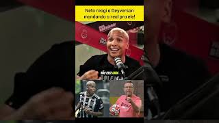 Neto reagindo a Deyverson shorts futebol palmeiras [upl. by Izak]