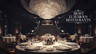 Most Luxurious Restaurants In The World Where billionaires Dine [upl. by Dix]