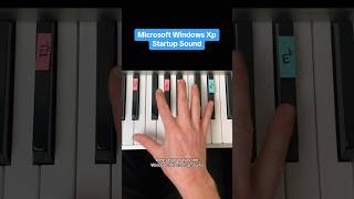 Windows Xp Start Up Sounds Still Hits 💯 piano easypiano [upl. by Notac]