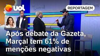 Rejeição a Marçal subiu com debate da Gazeta dizem campanhas  Andreza Matais [upl. by Adnor]