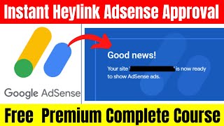 How To Apply Heylinkme For Instant Google Adsense Approval Tutorial Earn Money Online From Heylink [upl. by Rennold]