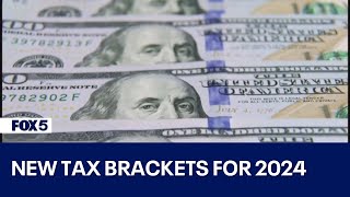 New tax brackets for 2024 [upl. by Ainessej]