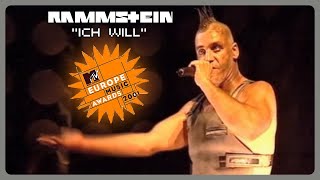 Rammstein  Ich Will LIVE at MTV EMA Germany 2001  ProShot [upl. by Eisor]