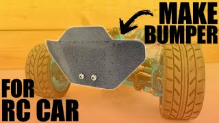 How to Make a Bumper for WLtoys A959 RC Car [upl. by Euqininod856]