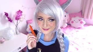 Judy Hopps Cosplay amp Makeup from Zootopia Connie GlynnNoodlerella Reupload [upl. by Gaultiero]