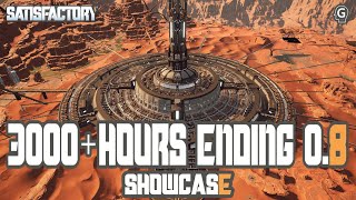 3000 Hours Ending 08  Satisfactory Showcase [upl. by Rasecoiluj]