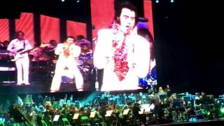 Elvis and The Royal Philharmonic Orchestra live at The NEC Birmingham 2016 With Pricilla Presley [upl. by Nolyag396]