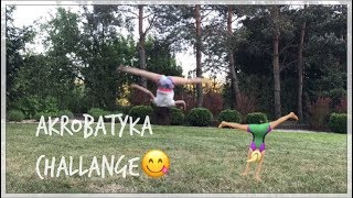 AKROBATYKA CHALLENGE Alicja Smyk 🤸🏿‍♀️ [upl. by Enyaw]