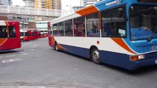 Basingstoke Bus Station 14032009 Part 1 [upl. by Fernald843]