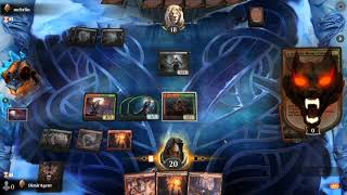 Magic The Gathering Arena Gruul Werewolves Match BO1 [upl. by Atinek786]