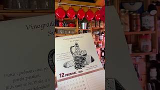 Vinogradarski kalendar sv Vinka Više na web wwwwinelightcom unikat handmade kalendar [upl. by Simmie]