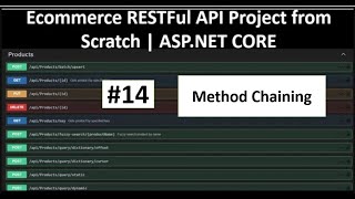 ECommerce Shopping Cart API in ASPNET CORE PART14 Register Methods using chaining Process [upl. by Luigi]