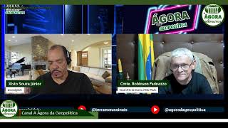 Visão Progressista Entrevista com o Cmte Robinson Farinazzo canal Arte da Guerra [upl. by Lleumas]