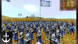 Battle Of Agincourt 1415  Full Battle Scene Cinematic  England Vs France  Medieval II Total War [upl. by Mccandless]