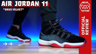 Air Jordan 11 Bred Velvet [upl. by Evad]