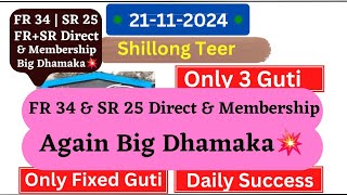 Fix Guti Shillong Teer Target 21112024 Common Number Hit Number [upl. by Tacye]