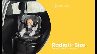 Radial iSize Plus Car Seat  How to recline  Ickle Bubba [upl. by Els288]